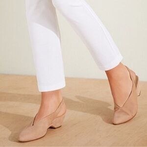 Eileen Fisher Tan Women's Slingback Shoes Sz 8